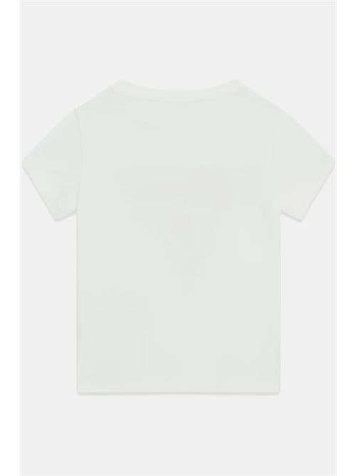 T-shirt con logo in paillettes GUESS | K6GI08K6YW4/G011